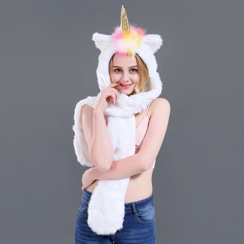 Unisex Fashion Animal Embroidery Felt Hat