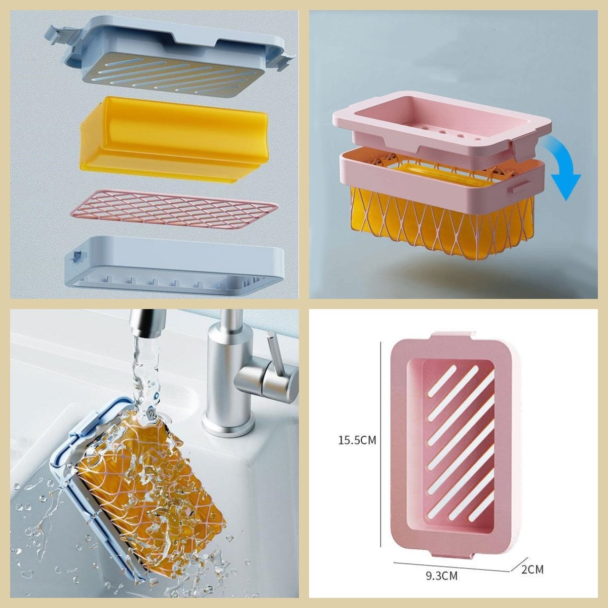 Multifunctional Laundry Soap Box