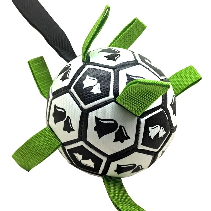 Minimalist PVC Rugby Football Pet Toys