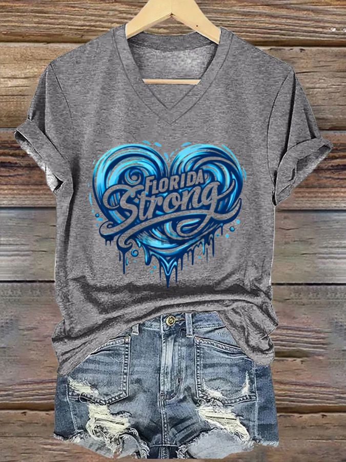 Women's Florida Strong Print T-Shirt