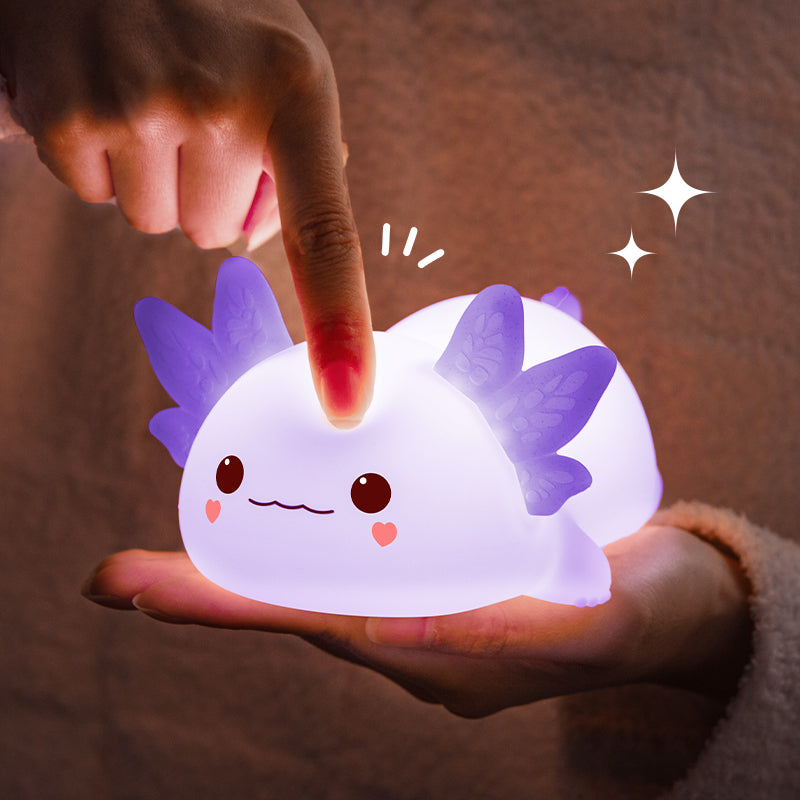 Exclusive Design Squishy Silicone LED Night Light - Perfect Gift for Kids and Girls
