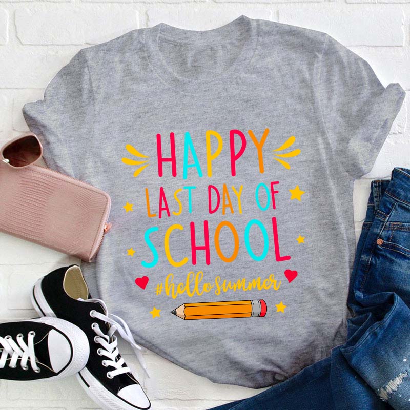 Happy Last Day Of School Star T-Shirt