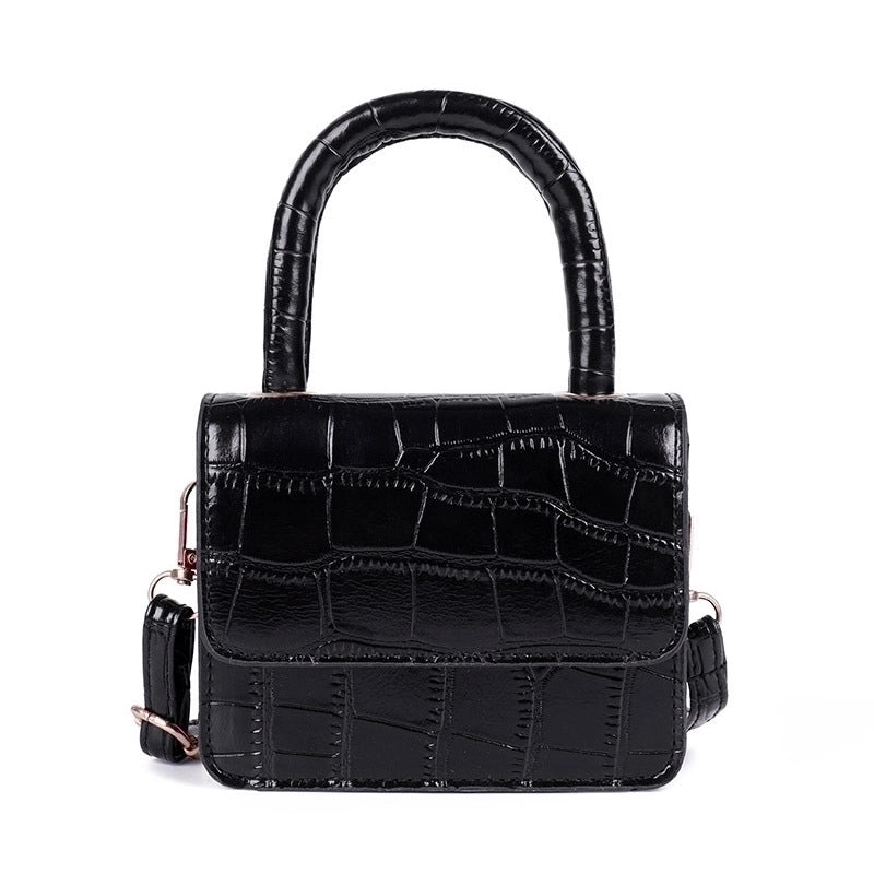 Women's All Seasons Pu Leather Solid Color Streetwear Square Magnetic Buckle Handbag
