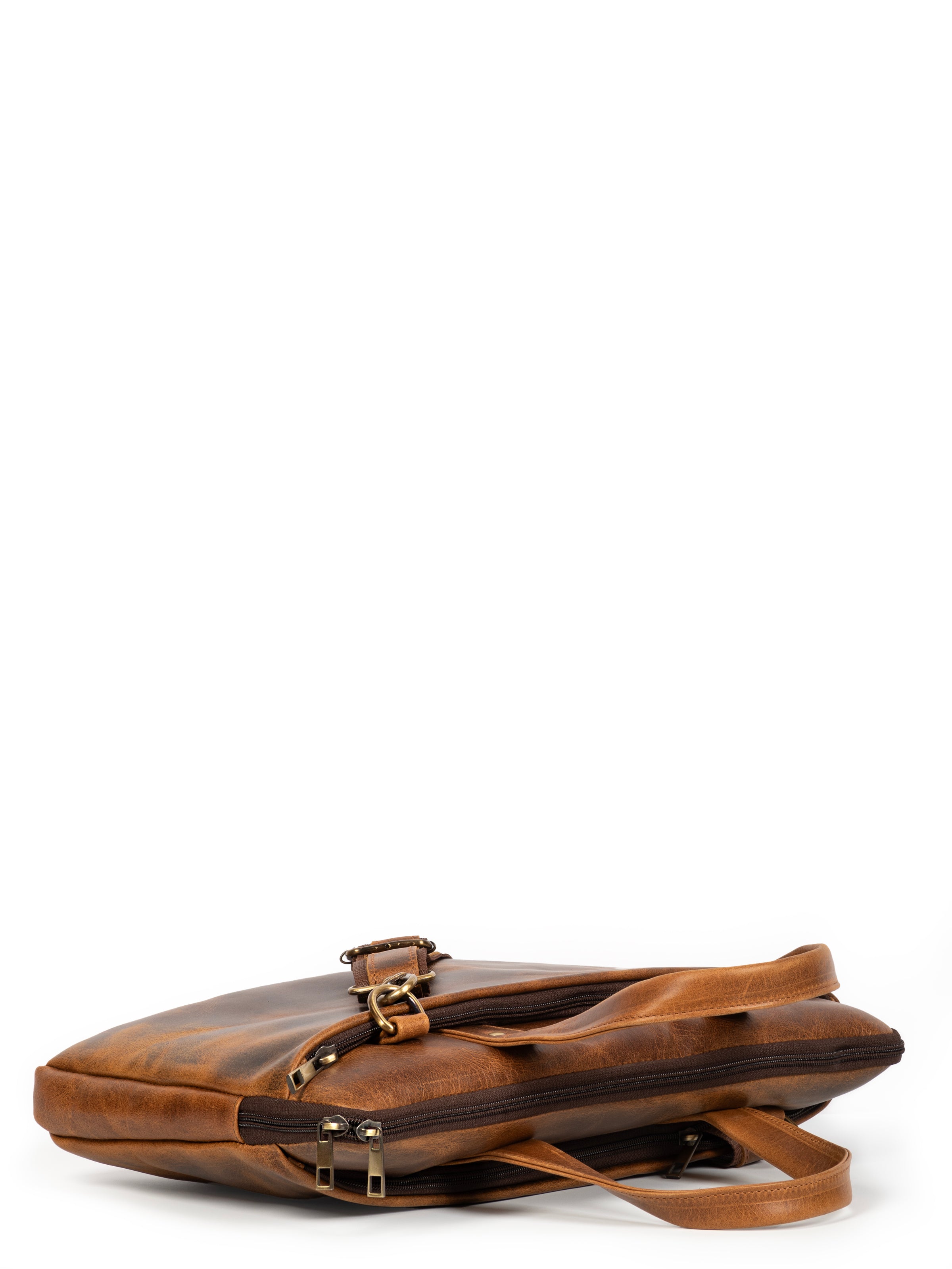 Harbor Laptop Briefcase. Tan