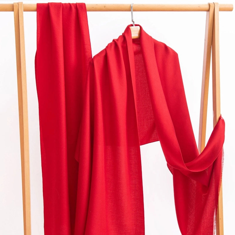 Unisex Minimalist Solid Color Imitation Cashmere Scarf