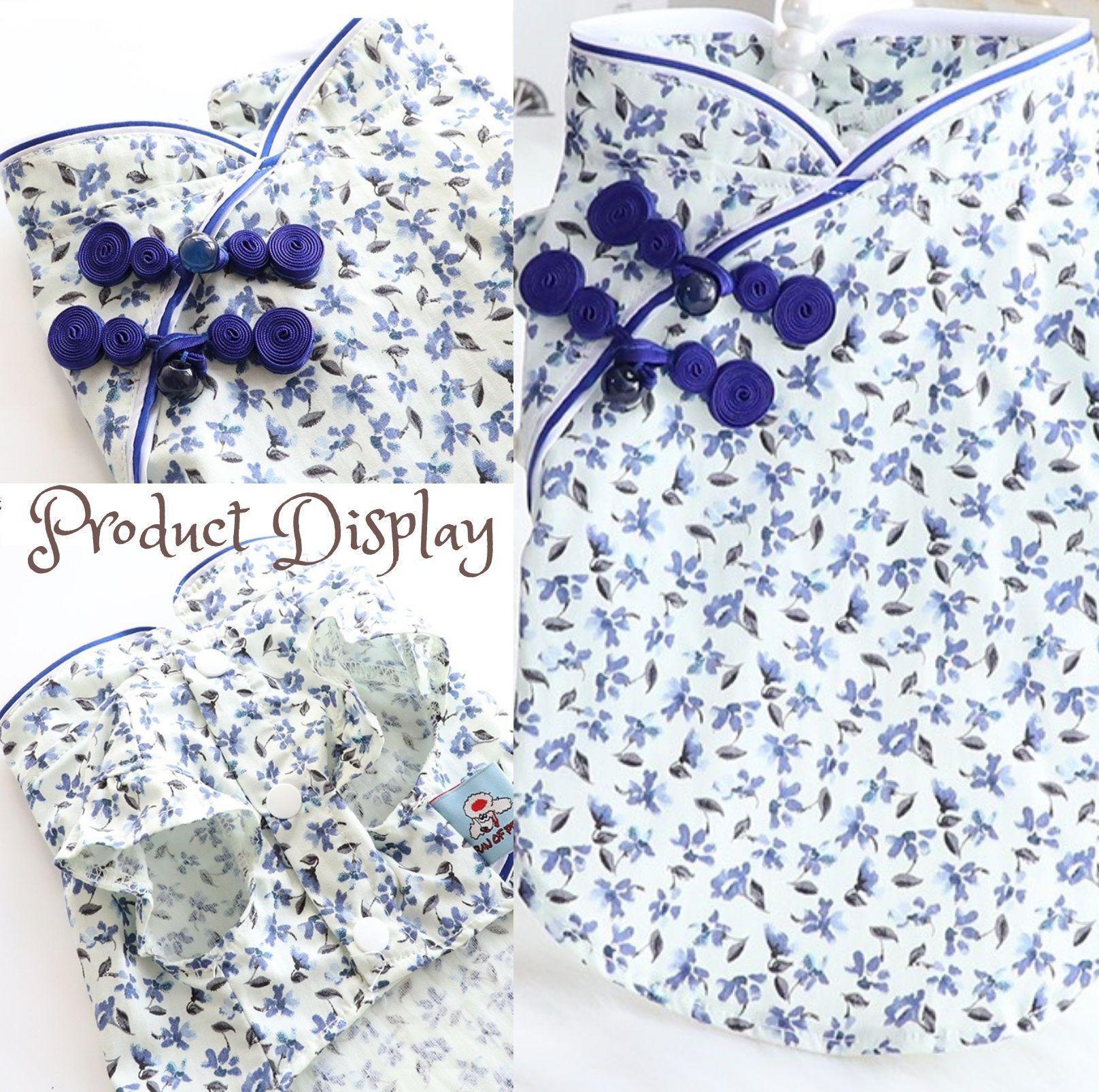 Pet Flower Cheongsam