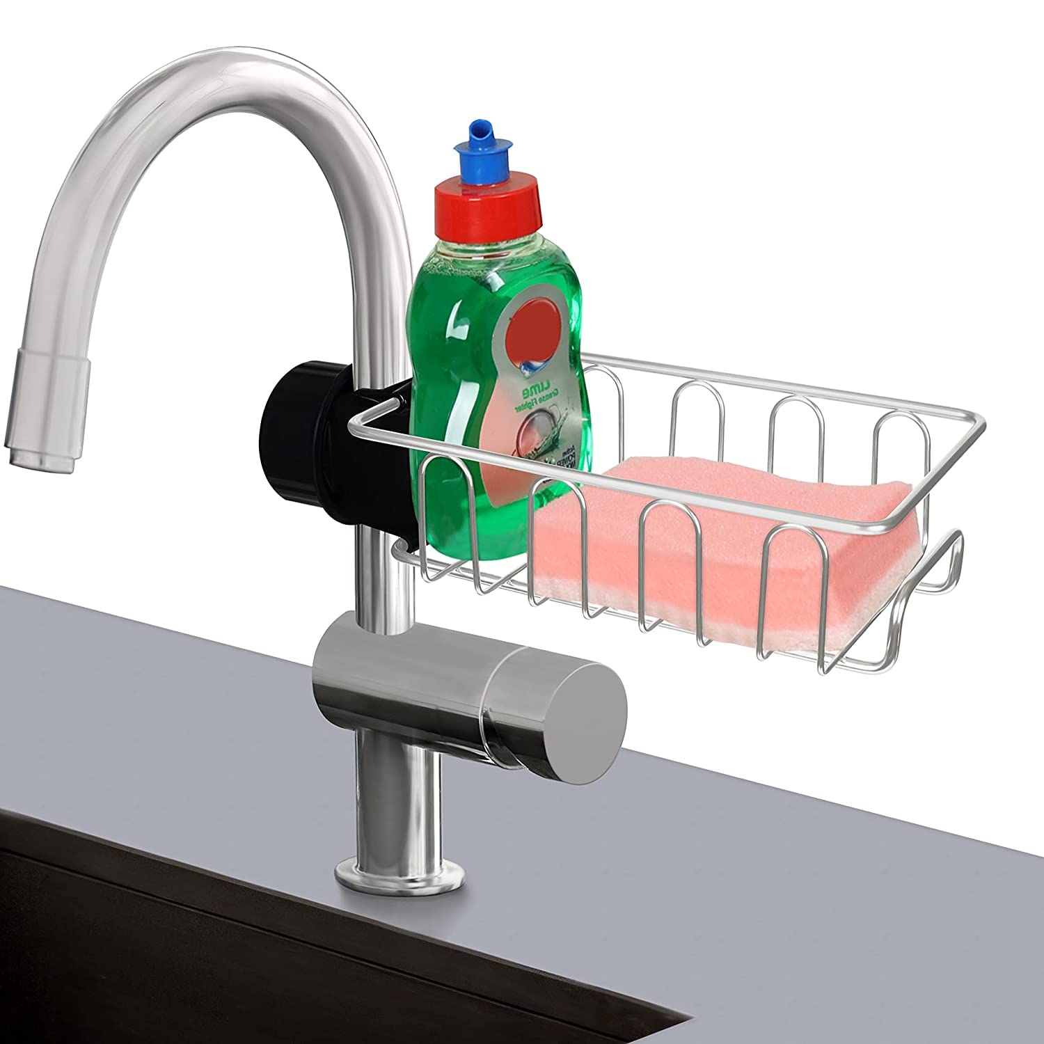 Sponge Holder . Faucet Storage Holder