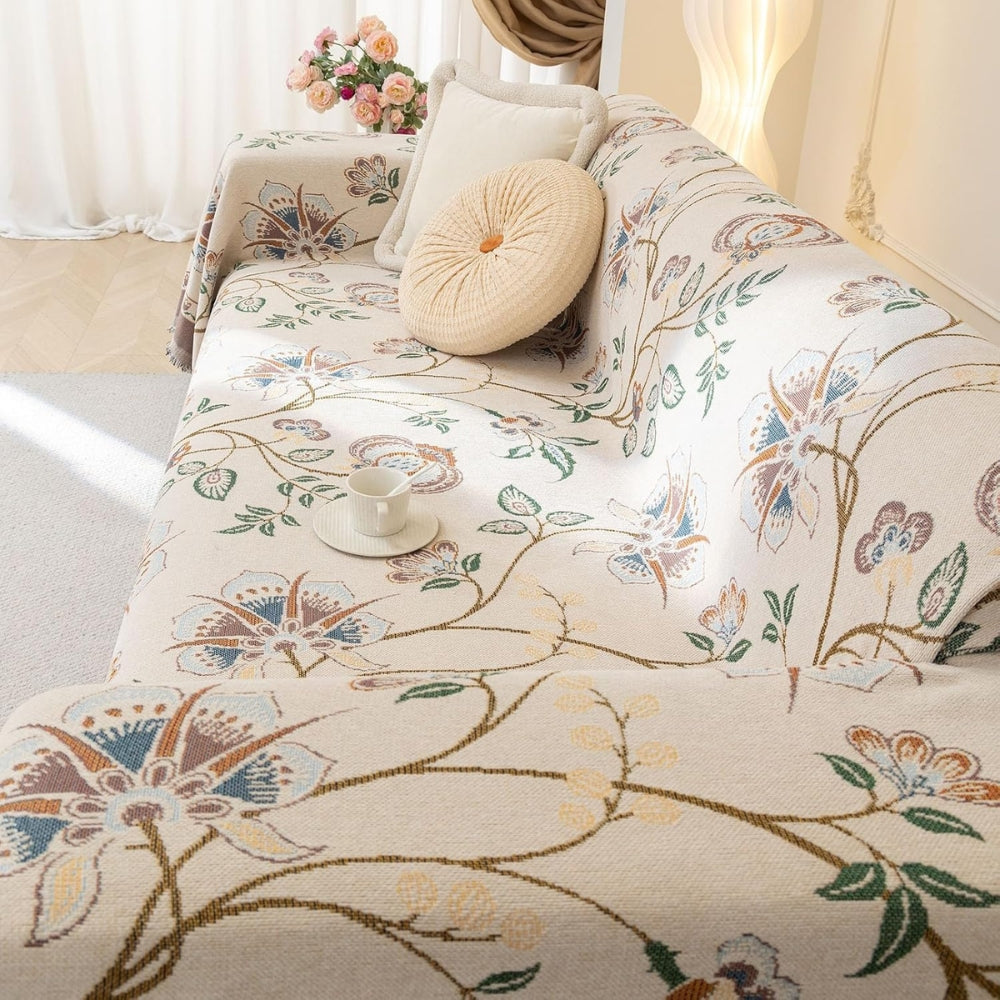 Elarin Floral Sofa Cover