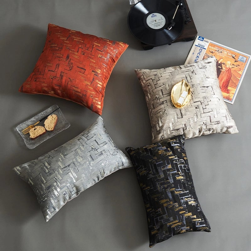 Casual Elegant Luxurious Geometric High Precision Pillow Cases Couch & Sofa Decor