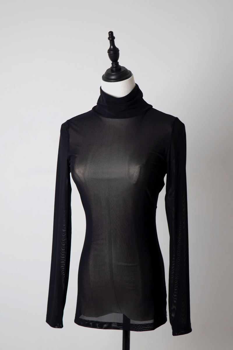 Black Sun Exclusive-Long Sleeve Mesh Shirt