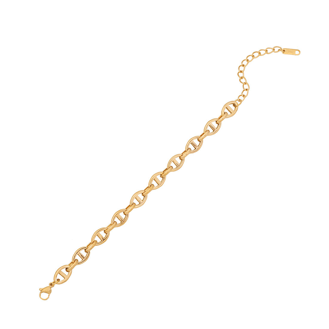 Personalized Pig Nose Bracelet Simple Chain Stainless Steel Jewelry B615