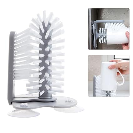 Glass Cleaning Brush . Water Bottle Cleaning Brush