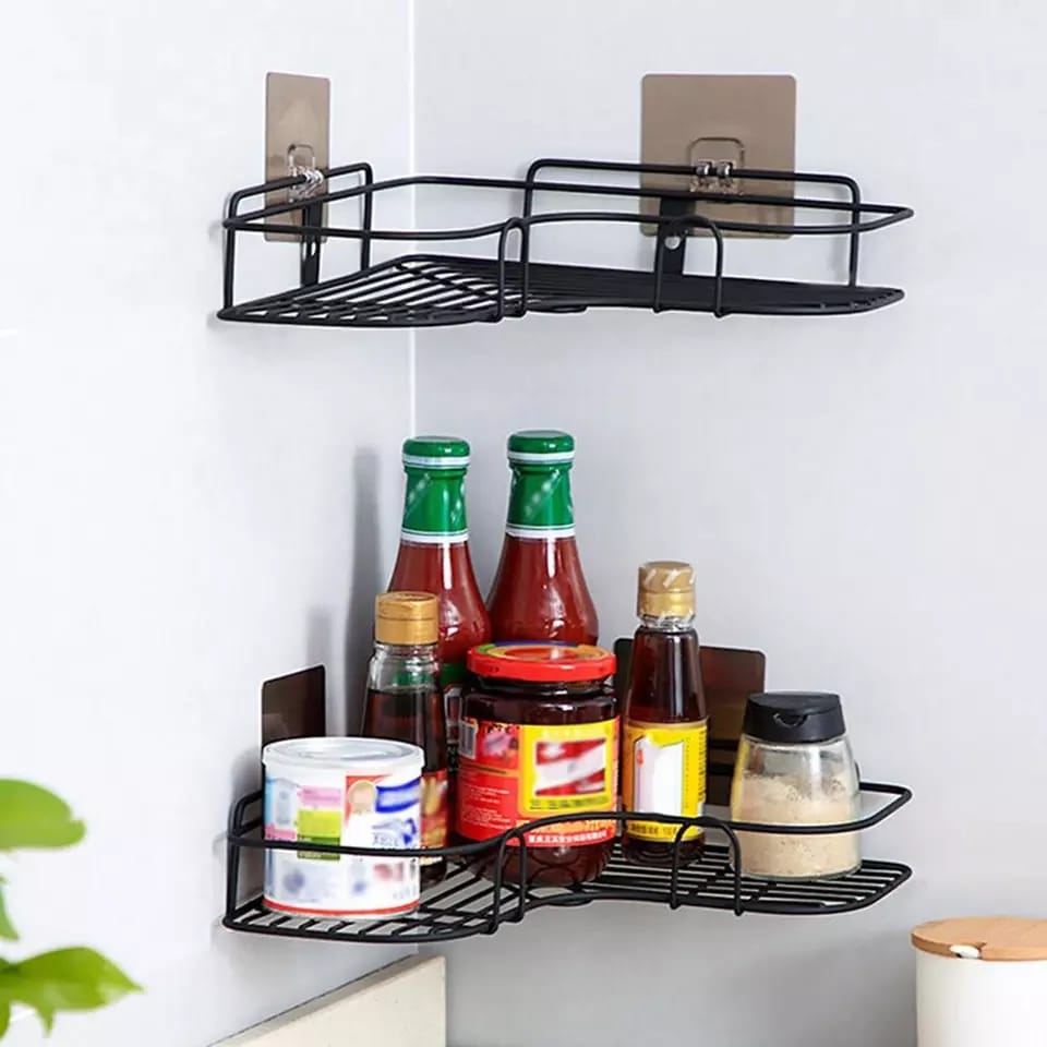 SELF ADHESIVE WALL CORNER RACK