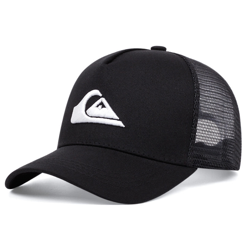 Unisex Minimalist Classic Style Color Block Printing Curved Eaves Baseball Cap