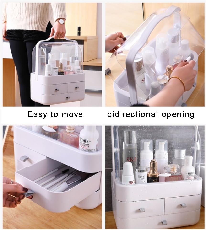 Multi-Functional Detachable Storage Box Drawer Type Women's Cosmetics Storage Box