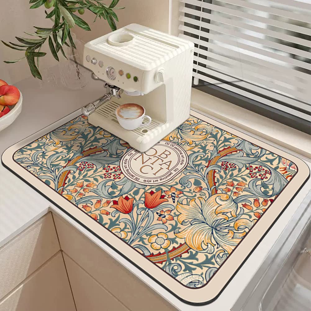 Fantasy Style Draining Mat for Kitchen & Bathroom