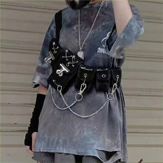 Unisex Crossbody Bag KF81605