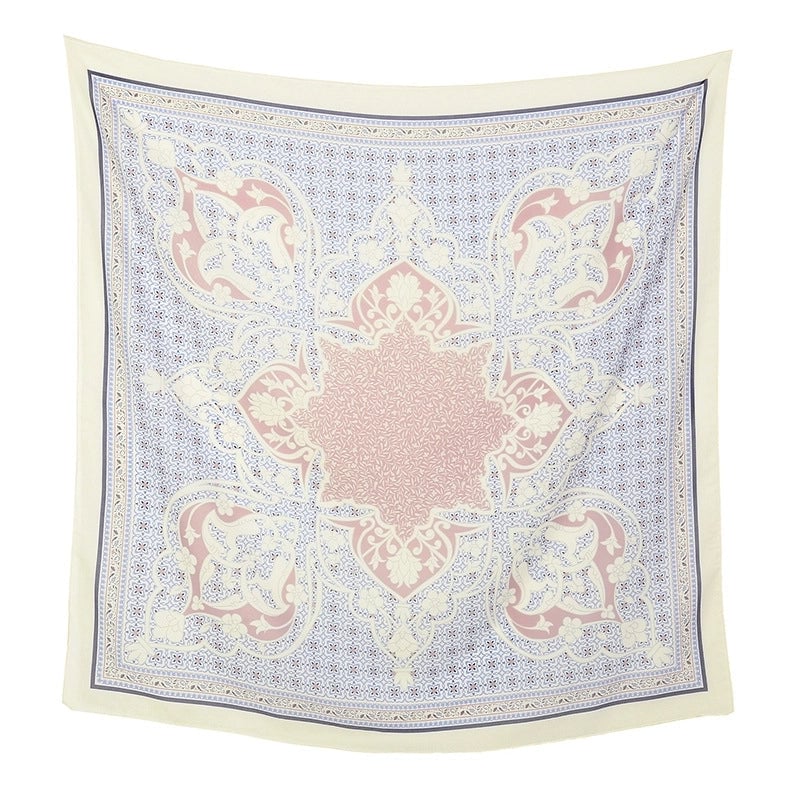 Women's Sweet Flower Polyester Kerchief