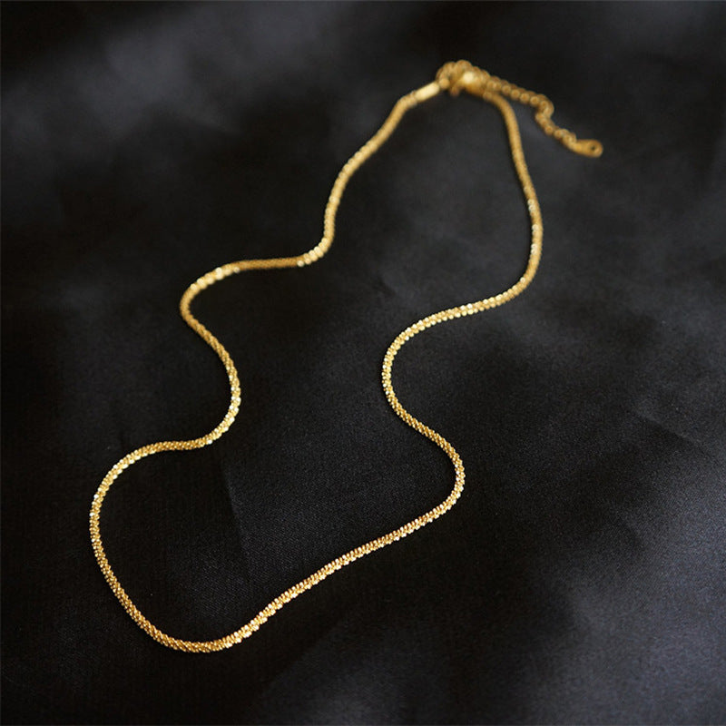 Fashion Women Chain Titanium Steel Electroplating Jewelry Sets
