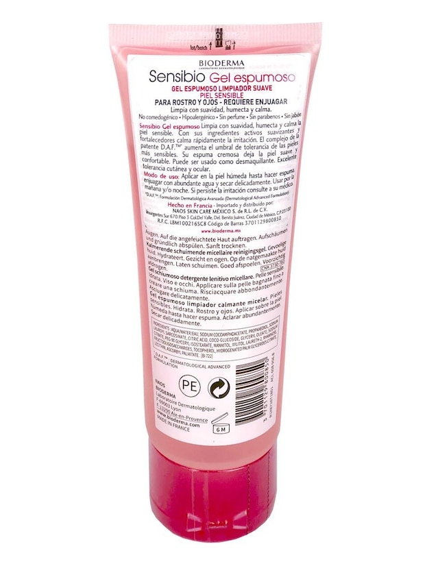 Gel facial Bioderma Sensibio 100 ml