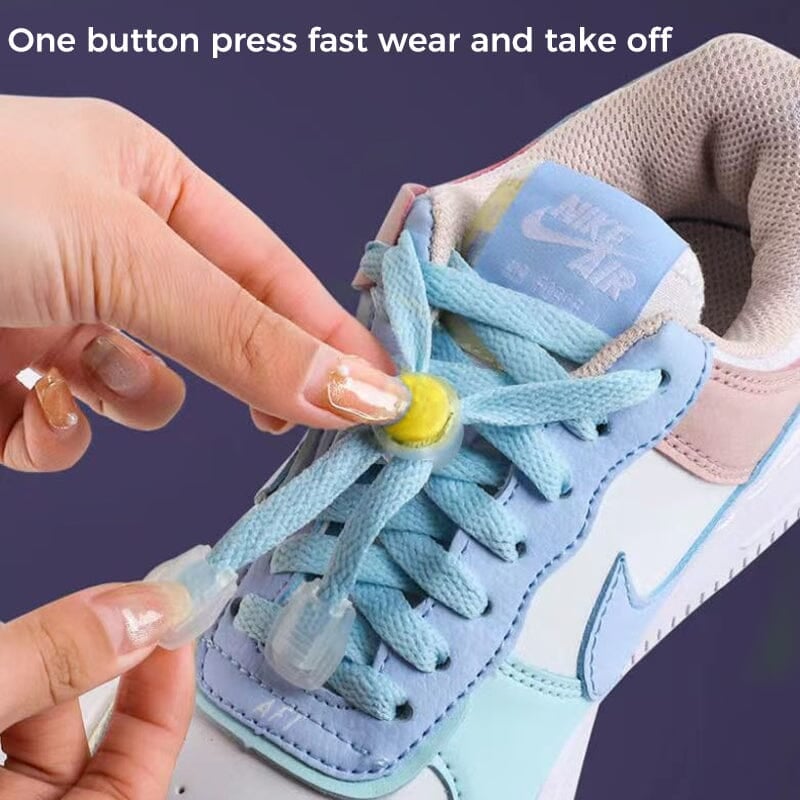 Adjustable Shoelaces Lock Device