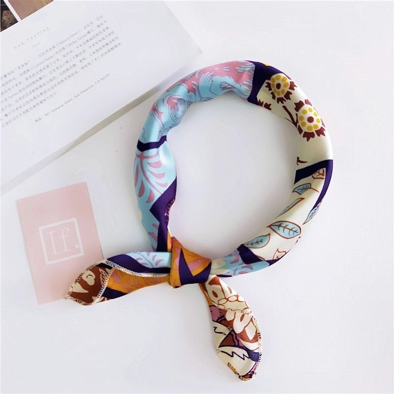 Cloth Scarf (1 Cartoon Navy)