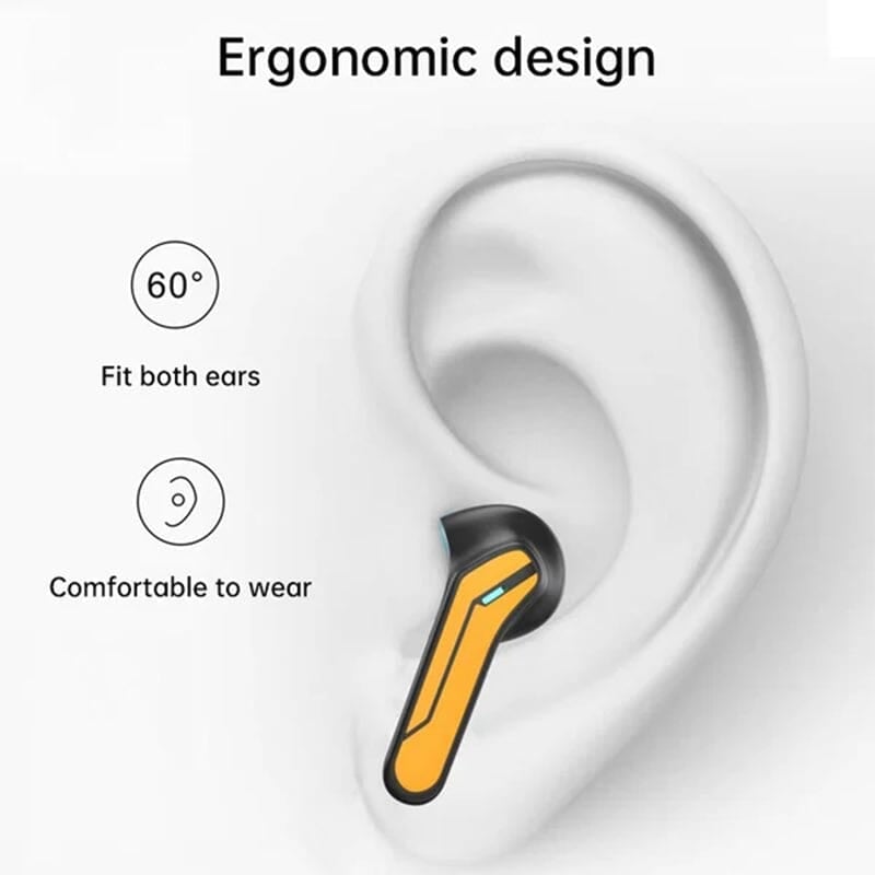 Wireless Ultra-Low Latency HI-FI Stereo Sound Cancelling Earbuds