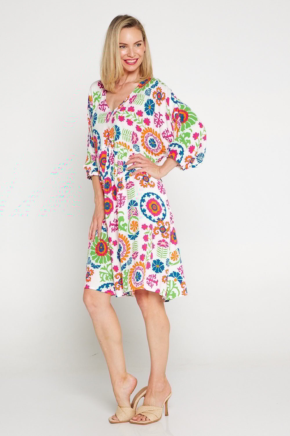 Crystal Dress - Summer Mandala Floral