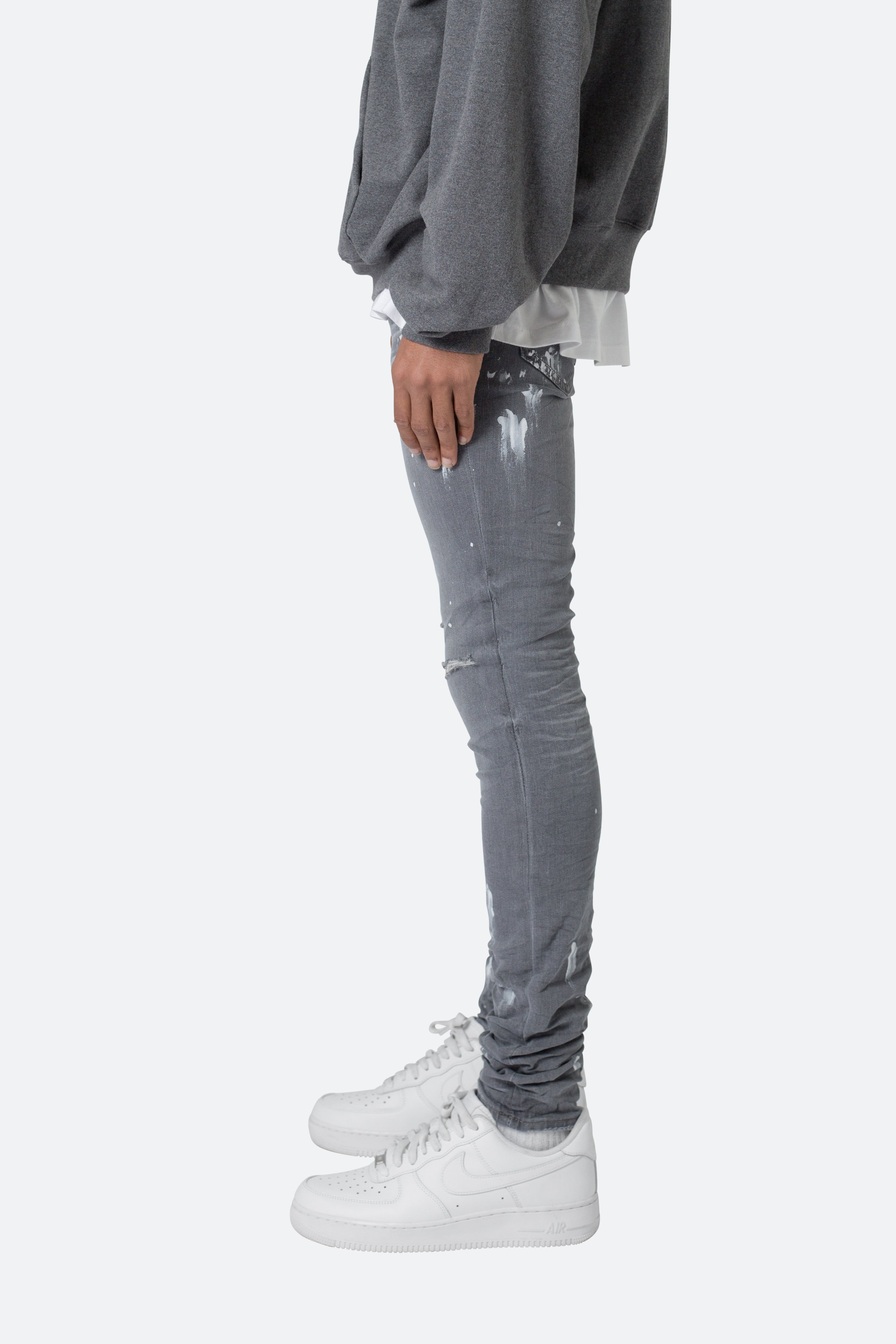 X504 Stretch Skinny Denim - Grey