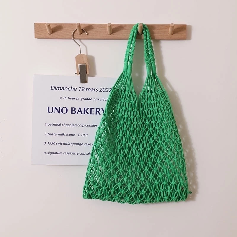 Women's Medium All Seasons Cotton Vintage Style Straw Bag