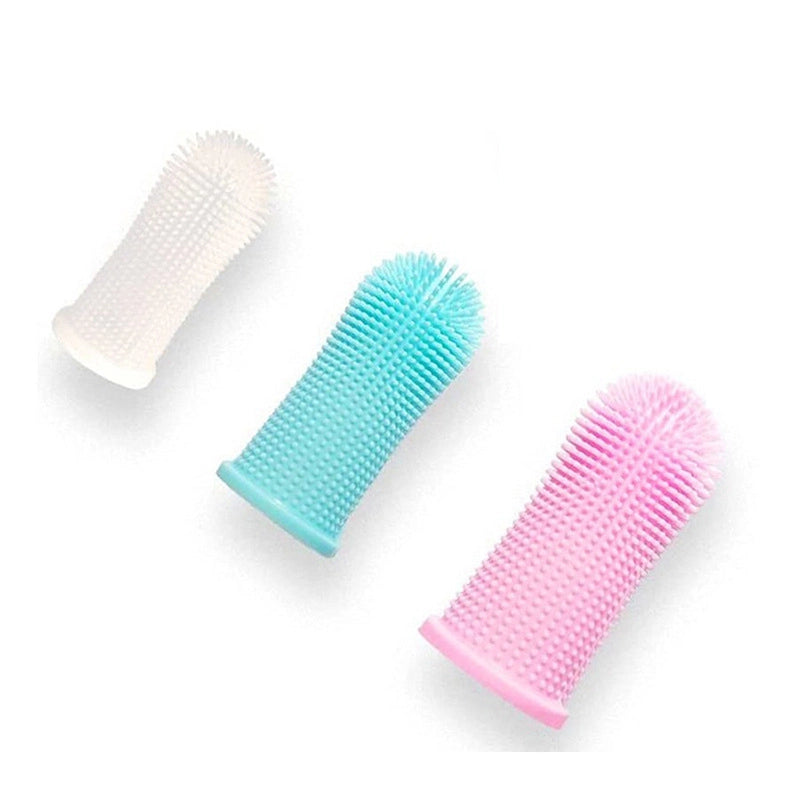 Pet Finger Gloves Cat Toothbrush Finger Gloves Dog Brushing Cat Deodorant Small Dog Tooth Cleaning Supplies In Stock