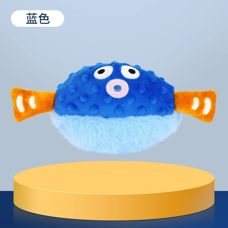 Pet Plush Jumping Ball Vocal Dog Toy Electric Bouncing Ball Smart Automatic Rolling Ball Explosions