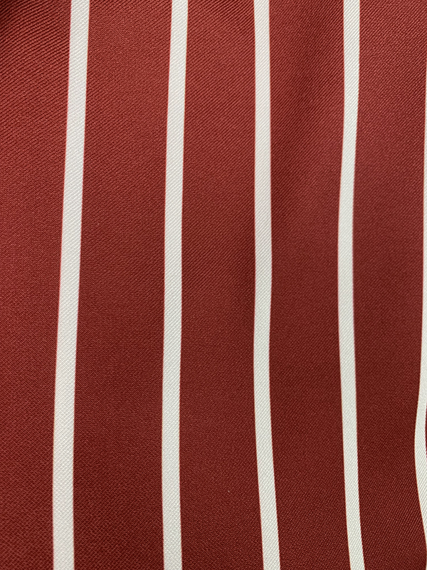 Long Sleeves Loose Striped Notched Collar Blazer Outerwear