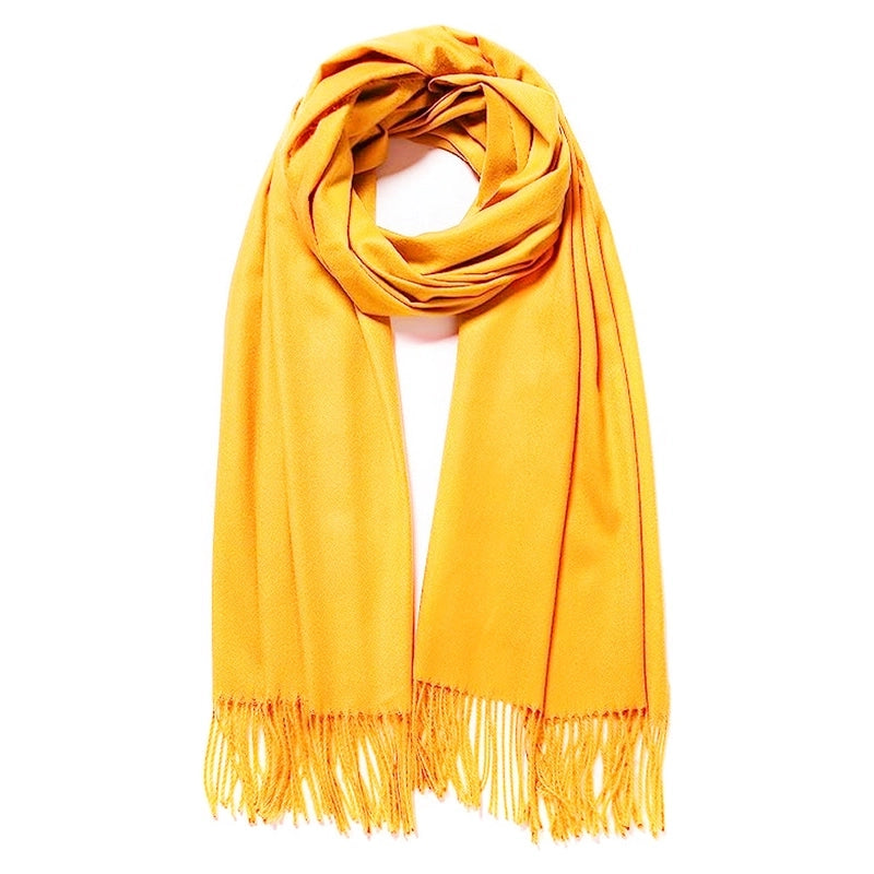 Autumn And Winter New Solid Color Scarf Sweet Wind Imitation Cashmere Scarf Women's Warm Scarf Fashion Shawl