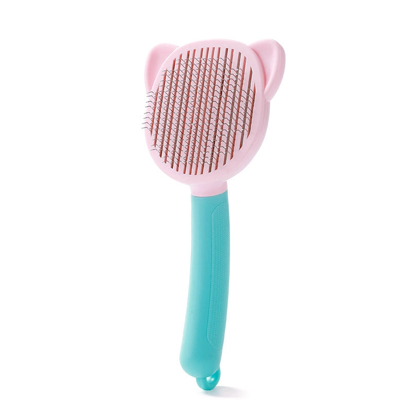 Pet Comb In Stock Stainless Steel Needle Floating Hair Removal Cat Comb Cleaning Beauty Supplies Dog Comb