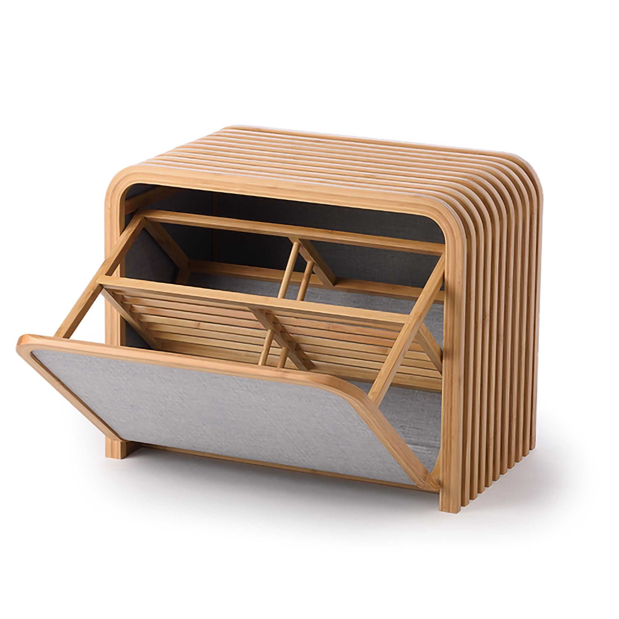 Gudee Tolin Storage Bench. natural