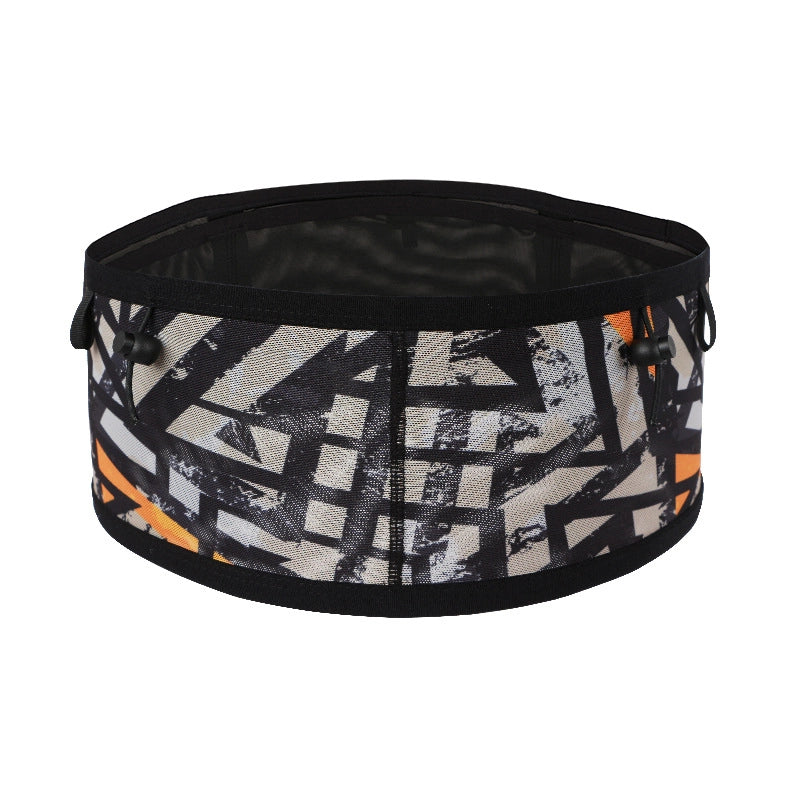 Unisex Classic Style Solid Color Net Waist Bags