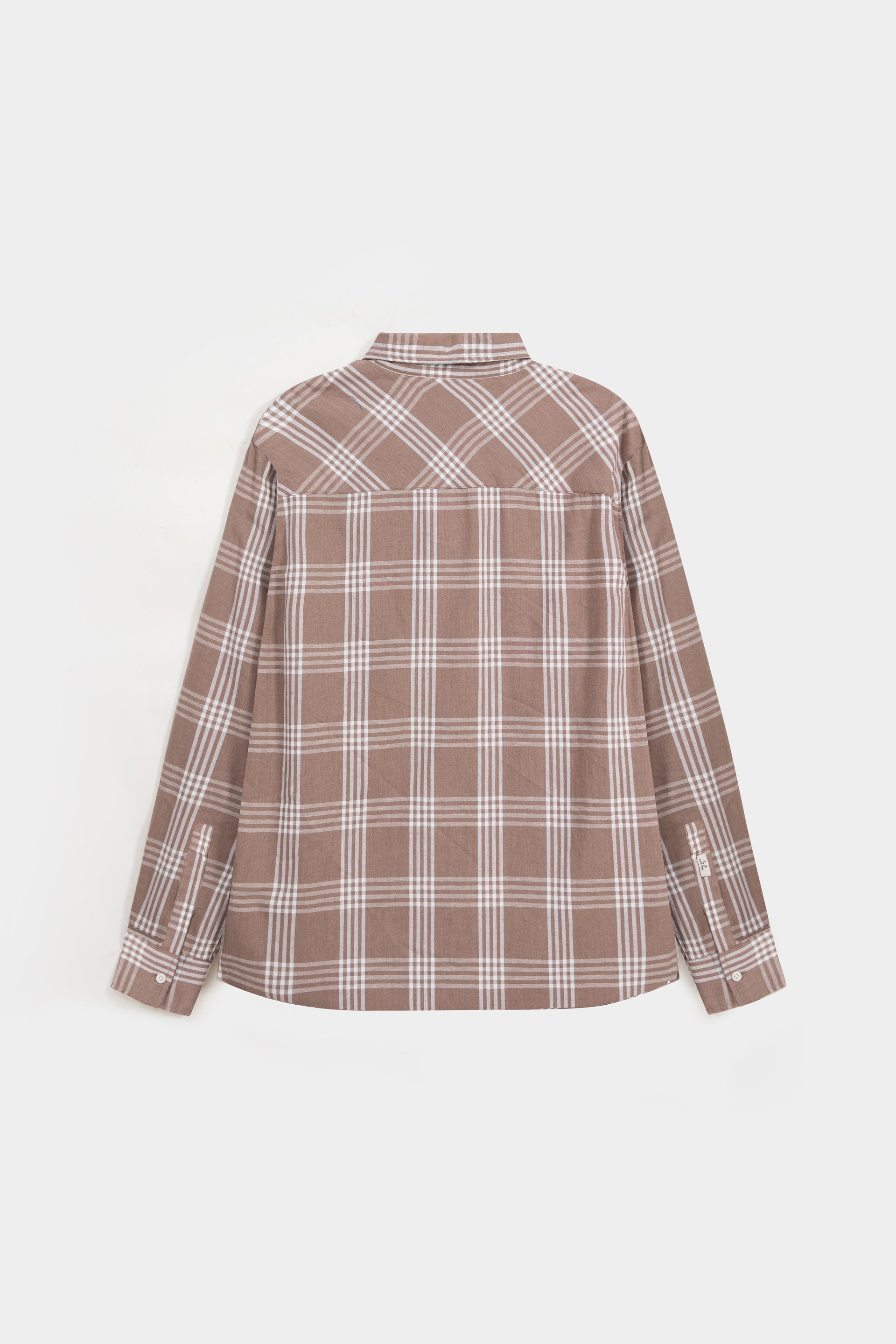 Cotton Linen Checkered Shirt