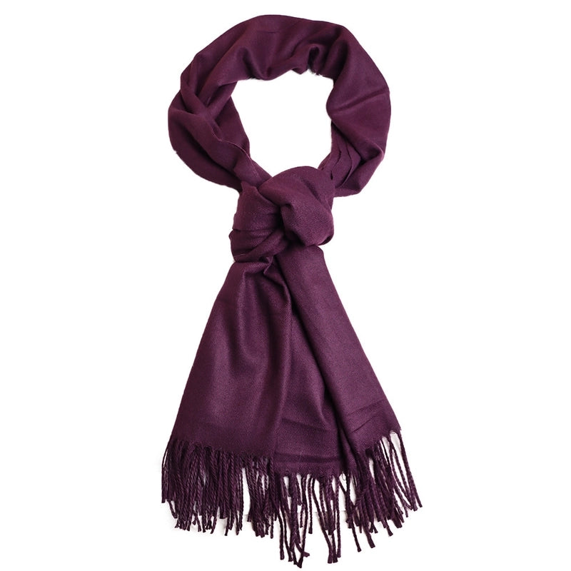 Double-sided Cashmere-like Autumn And Winter Couple Mid-length Warm  Sweet Women's Scarf Shawl