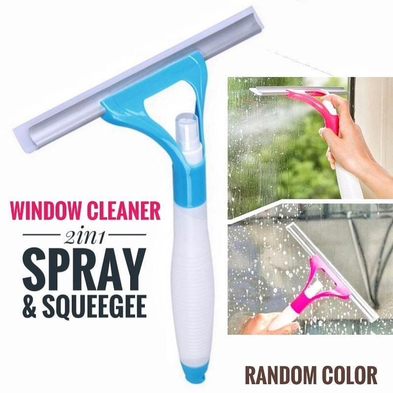 3 in 1 Spray Glass Cleaning Scraper