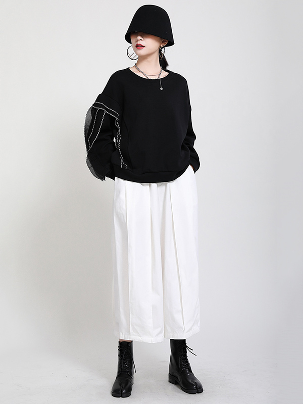 Original 3 Colors Simple Casual Wide-Leg Pants