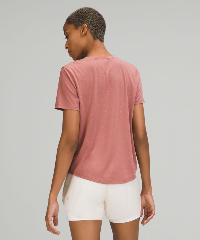 lululemon Love Tee Short Sleeve Shirt V-Neck T-Shirt Slub
