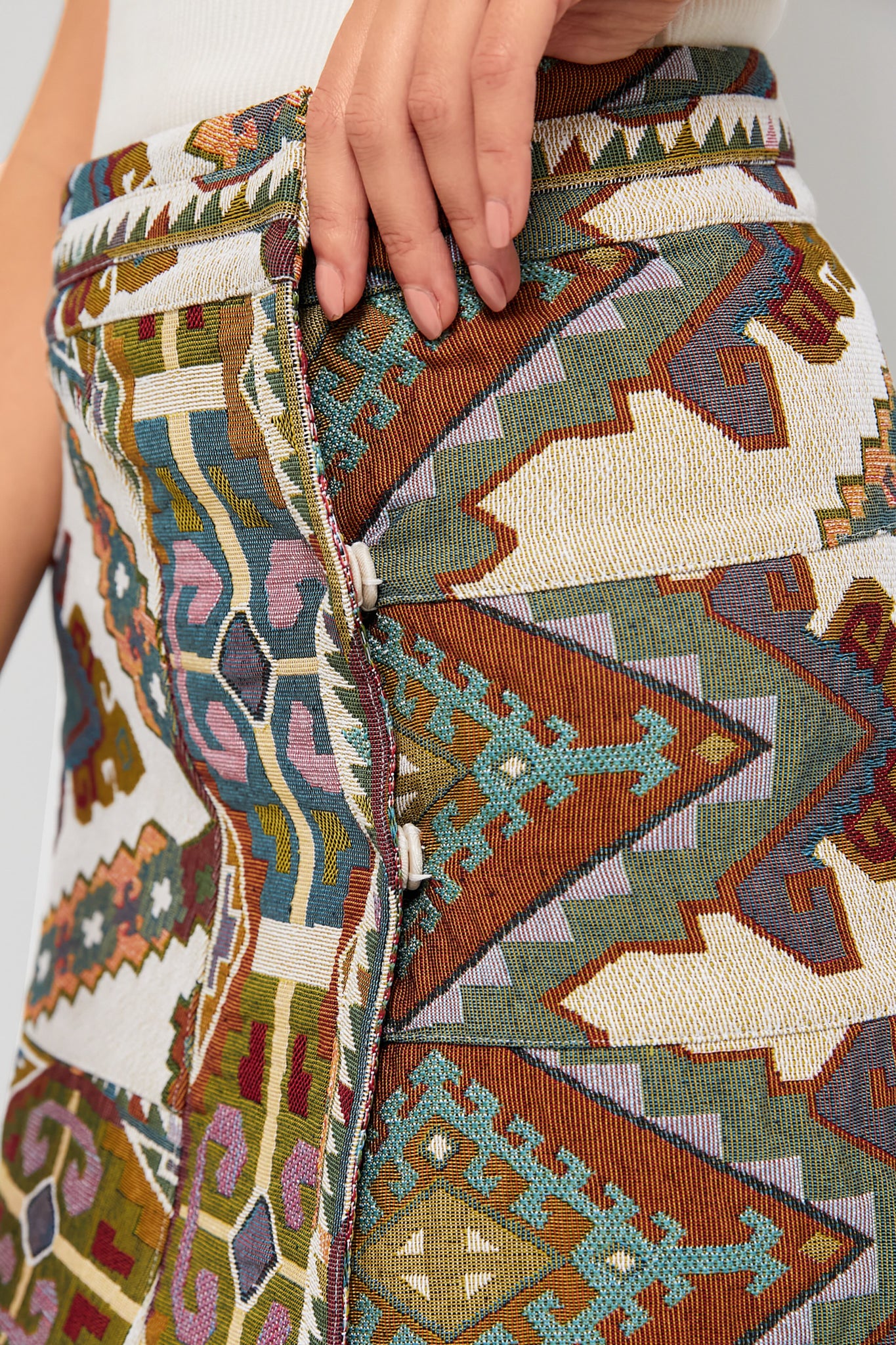 Antique Tapestry Powell Skirt