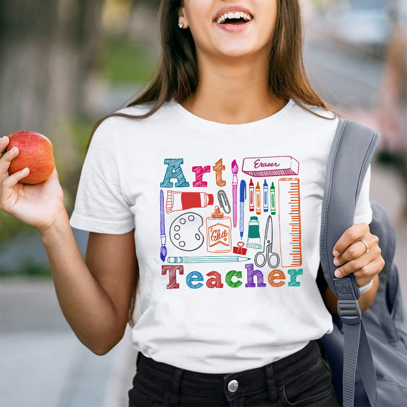 Art Teacher's Life Teacher T-Shirt