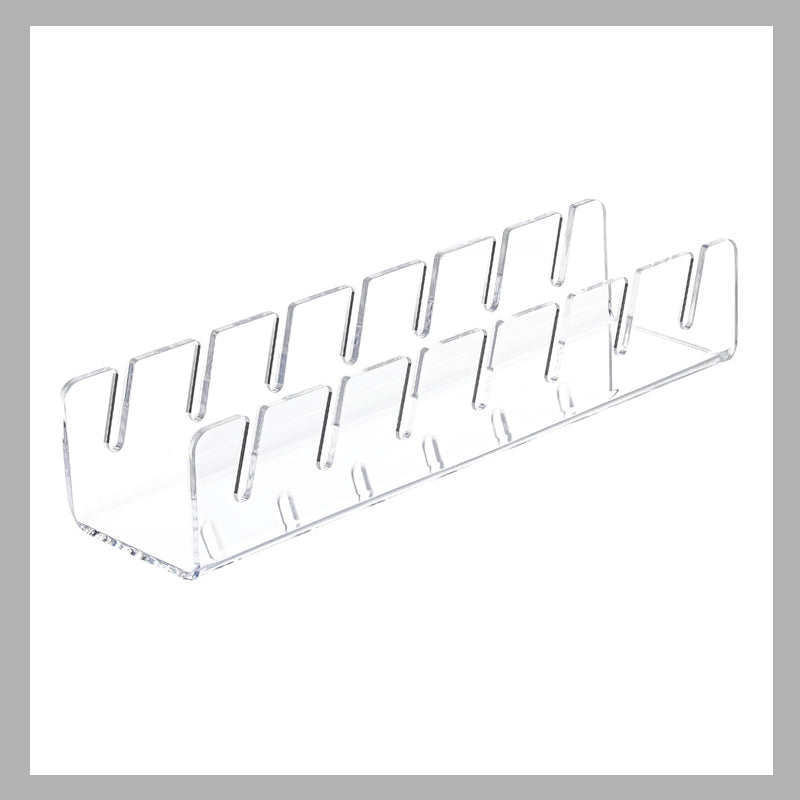 Acryl baseballcap-displaystandaard met 7 compartimenten