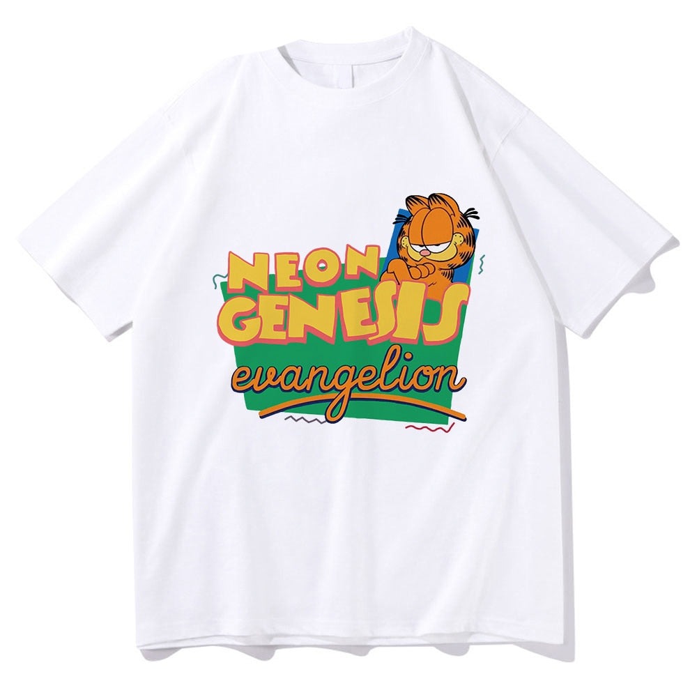 Neon Genesis Evangelion Garfield Tee