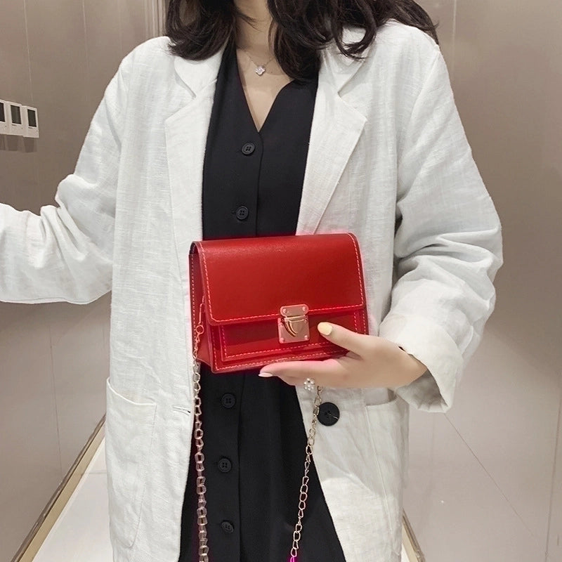 New Fashion  Shoulder Chain Small Square Bag Shoulder Bags