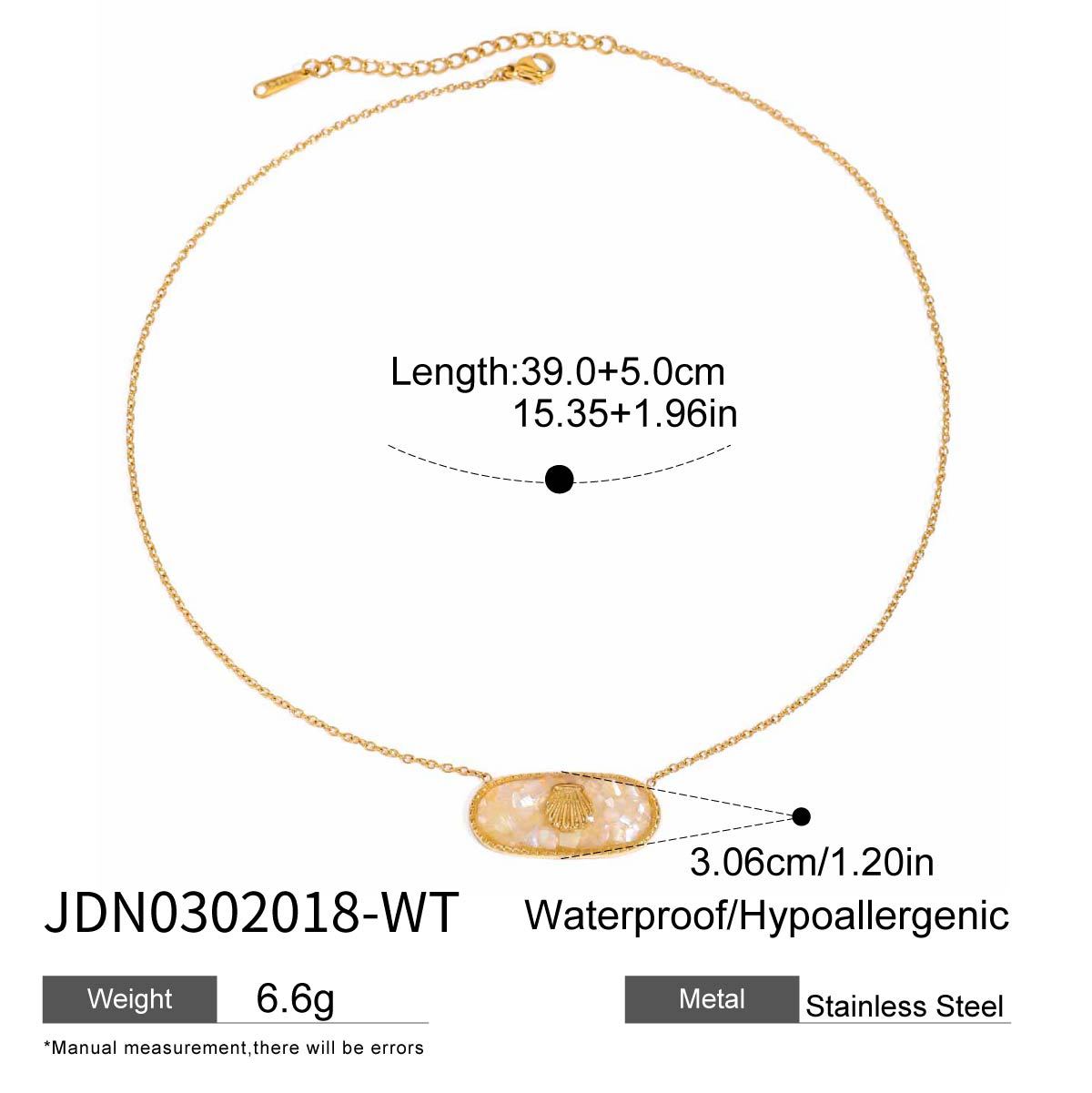 Jie Ding Stainless Steel Love Necklace Simple Earrings Titanium Steel Jewelry For Women
