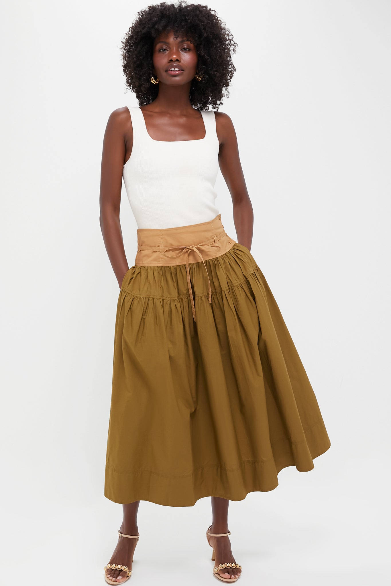 Sahara Colorblock Angeline Skirt