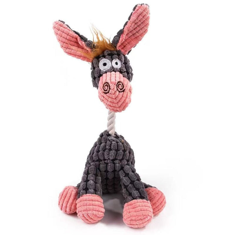 Animals Donkey Shaped Dog Toys